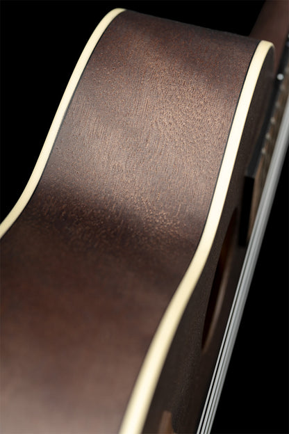 ORTEGA Earth Series Concert Ukulele 4 String - Okoume Coal Black