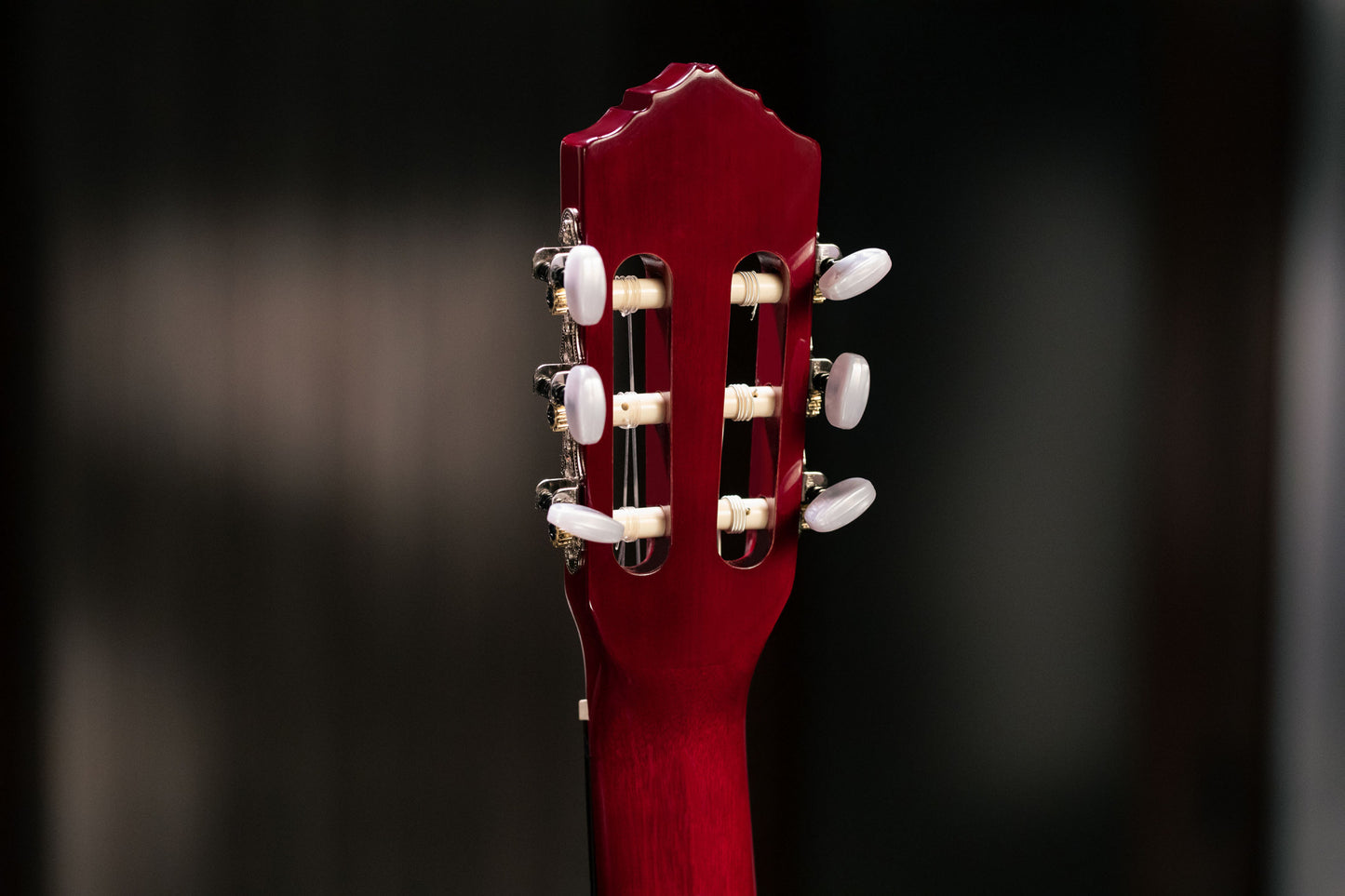ORTEGA Family Series 4/4 Konzertgitarre 6 String - Weinrot + Bag