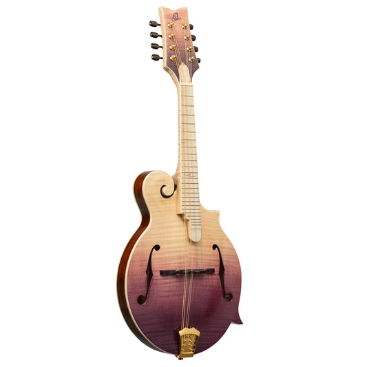 ORTEGA Americana Series F-Style Mandoline + Croco Leder Koffer