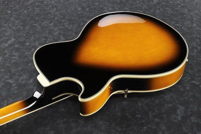 IBANEZ George Benson Signature Hollow Body Guitar 6-String - Brown Sunburst + Case MGB100C
