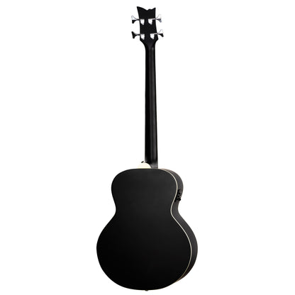 ORTEGA Deep Series 7 Medium Scale Acoustic Bass 4 String - Spruce / Mahogany Satin Black