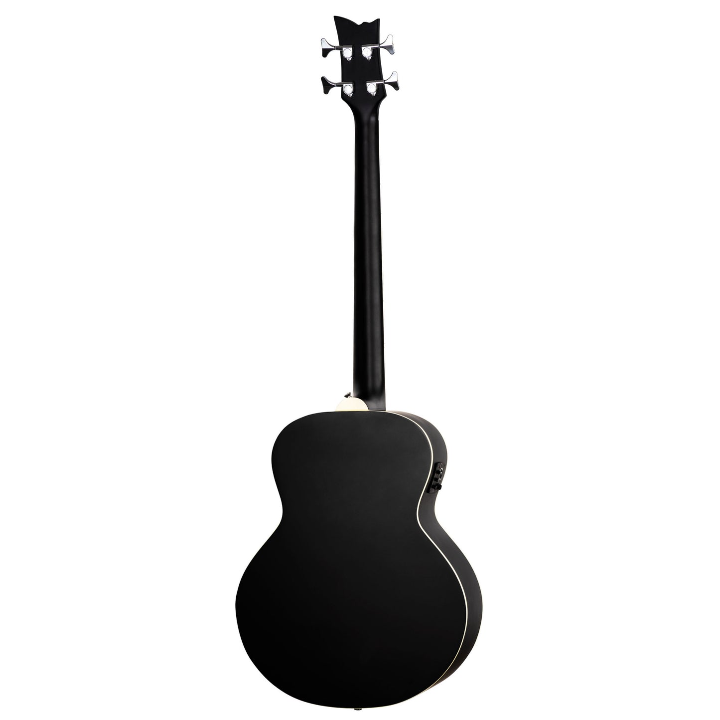 ORTEGA Deep Series 7 Medium Scale Acoustic Bass 4 String - Spruce / Mahogany Satin Black