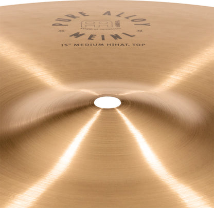 MEINL Cymbals Pure Alloy Medium Hihat - 15"