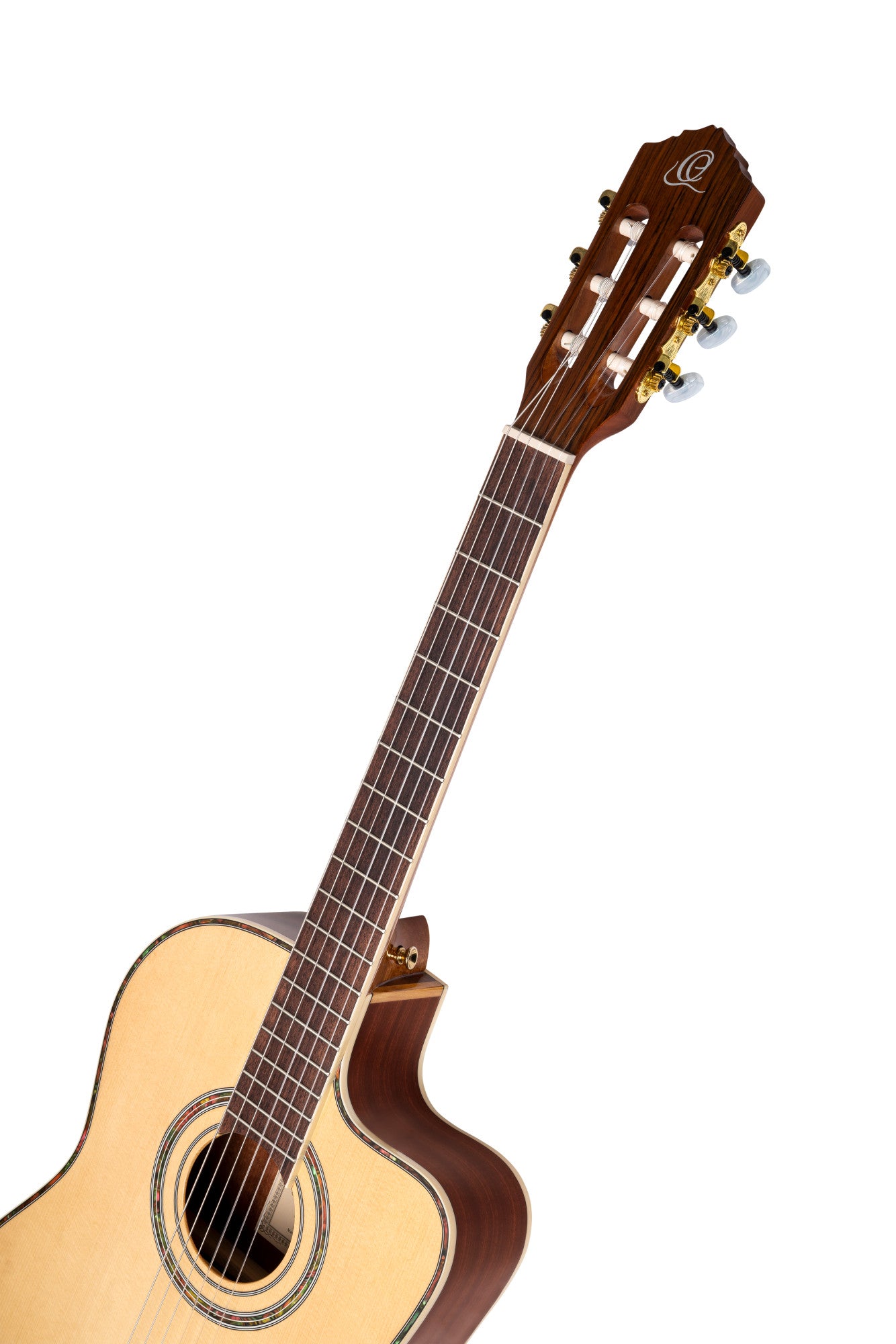 ORTEGA Family Series Pro 4/4 Classical Guitar 6 String - Solid Spruce / Mahogany Natural + Bag