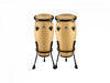 NINO Percussion Wood Conga Set - 8" &  9"