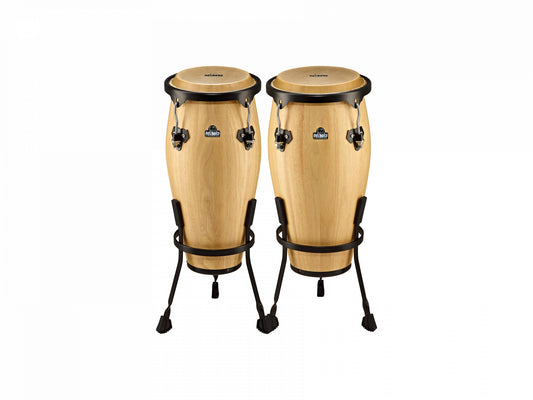 NINO Percussion Wood Conga Set - 8" & 9"