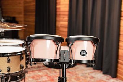 MEINL Percussion Journey Series Bongo 6 1/2" Macho & 7 1/2" Hembra - Flamingo Pink