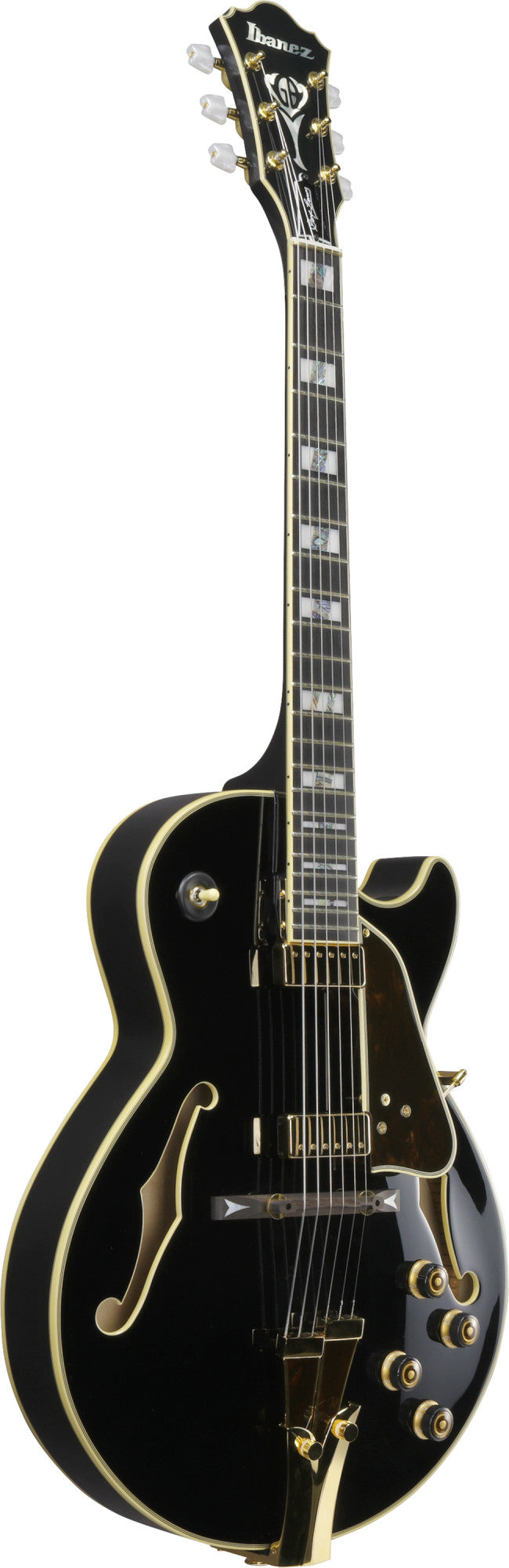 IBANEZ George Benson Signature Hollowbody Gitarre 6-String - Black + Koffer