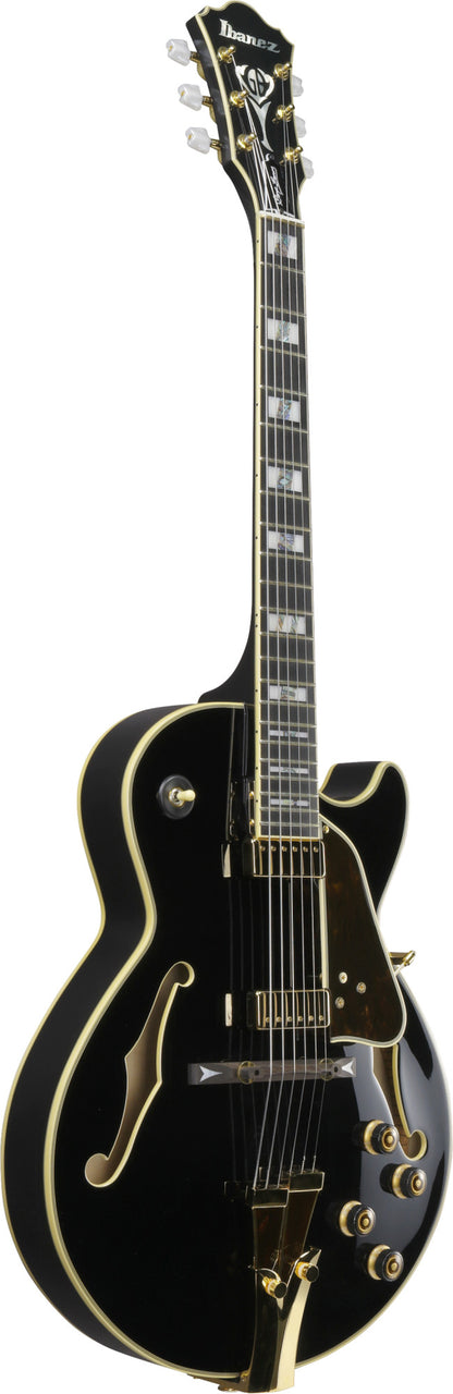 IBANEZ George Benson Signature Hollowbody Gitarre 6-String - Black + Koffer