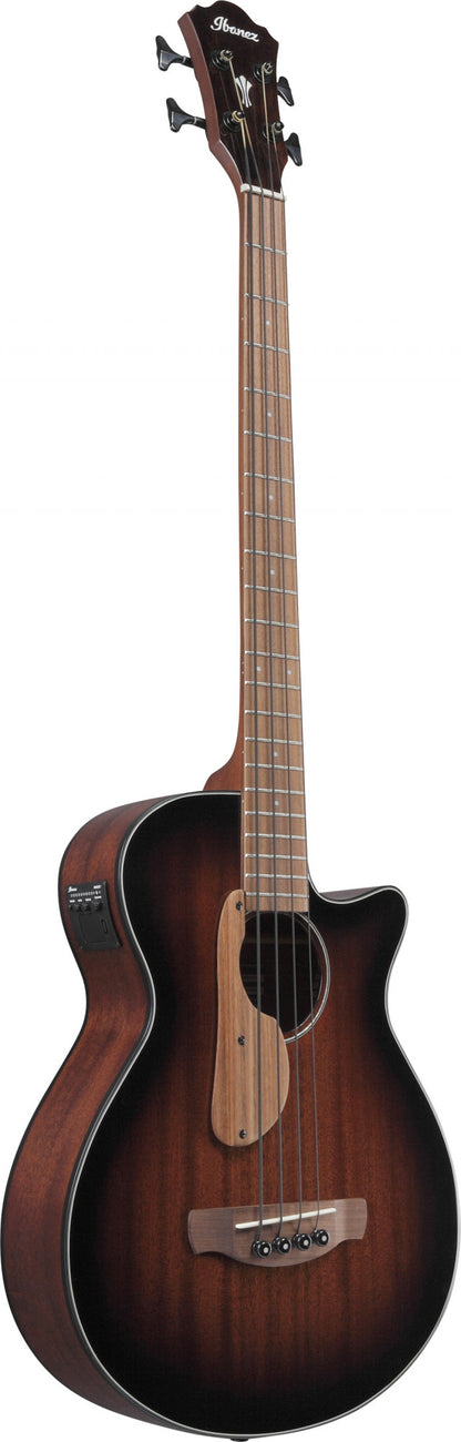 IBANEZ AEGB Akustikbass 4-String - Mahogany Sunburst Open Pore