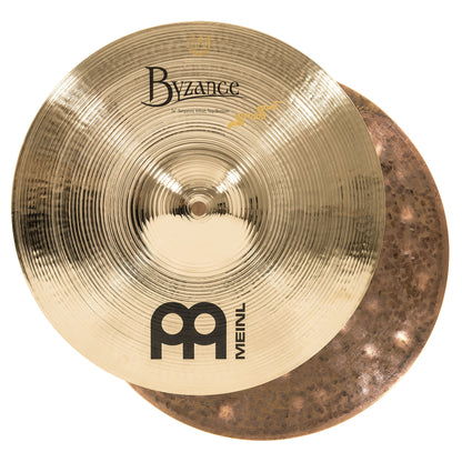 MEINL Cymbals Byzance Brilliant Serpents Hihat - 14"