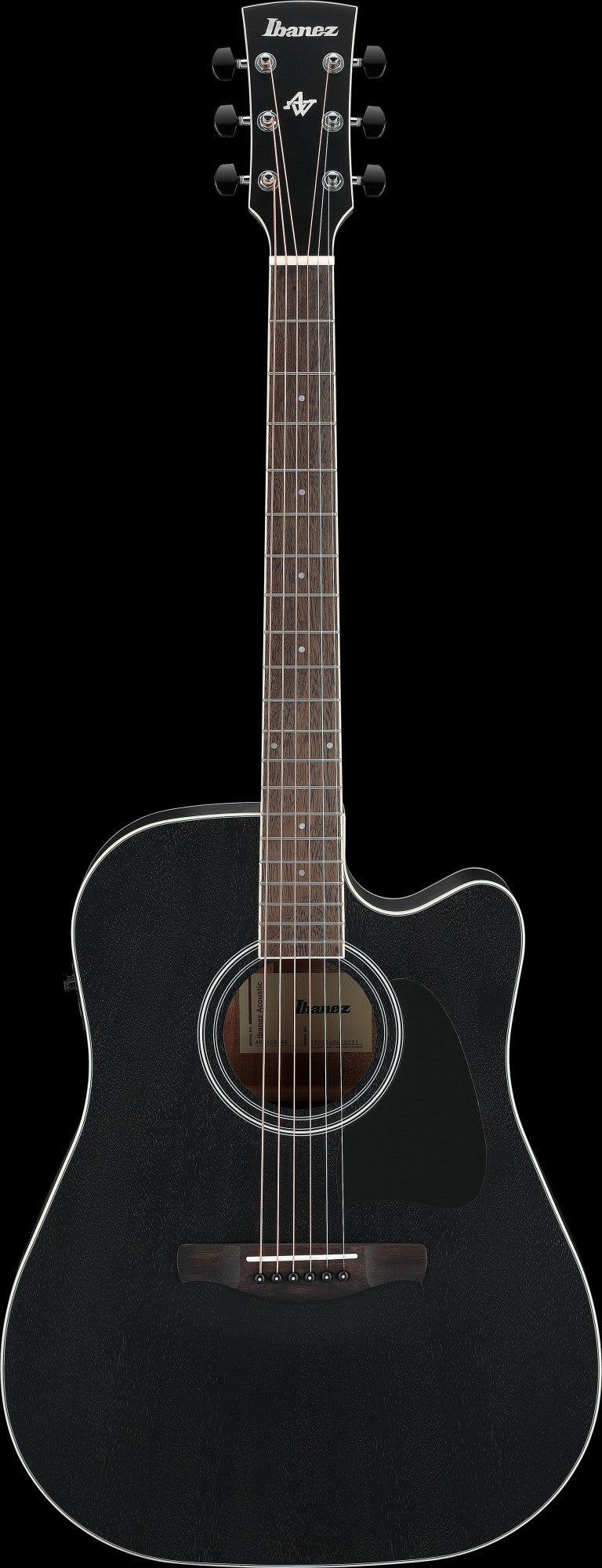 IBANEZ Artwood AW Acoustic Guitar 6-String - Weathered Black