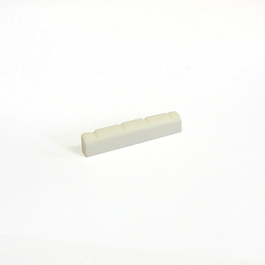 Nut for 4-stringed Lefthand-Bass - Hmax=9mm, W=43mm, D=5mm