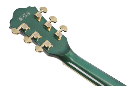 IBANEZ Artcore Expressionist AS Hollowbody Gitarre 6-String - Transparent Moss Green