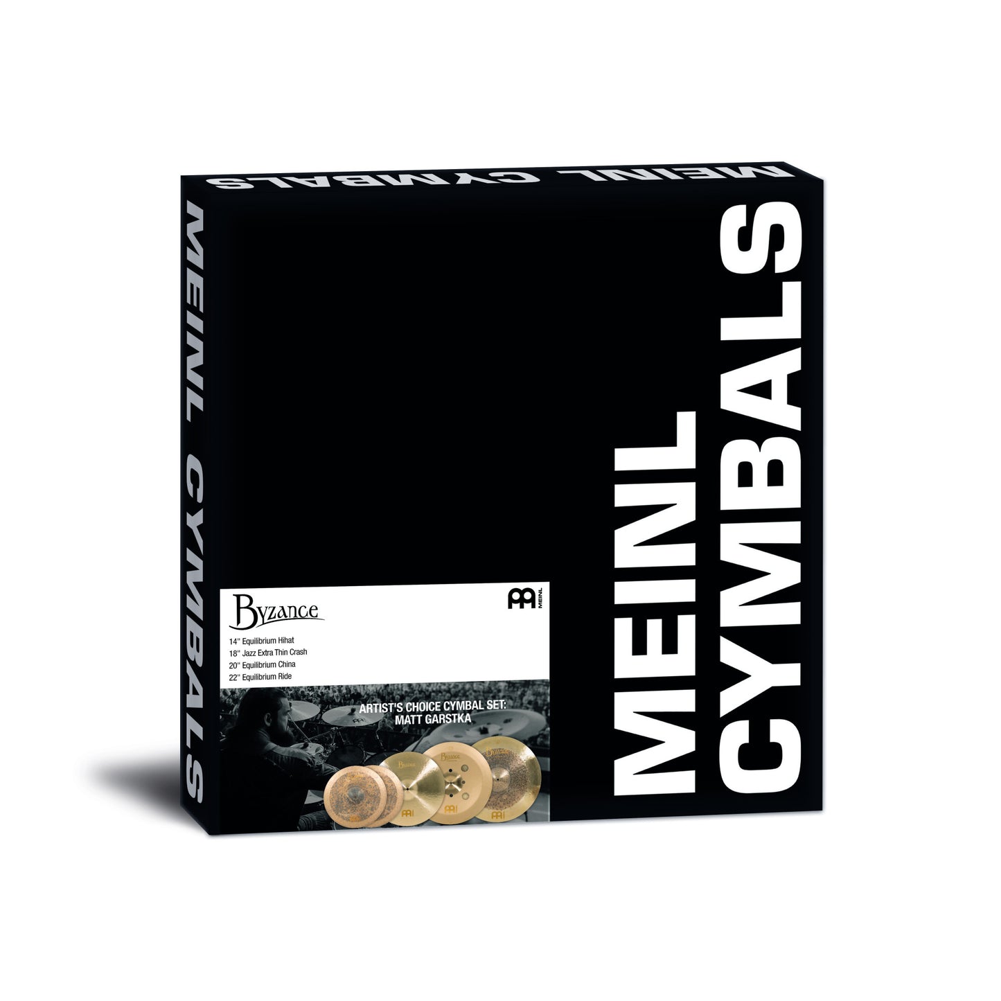 MEINL Cymbals Byzance Artist's Choice Cymbal Set: Matt Garstka