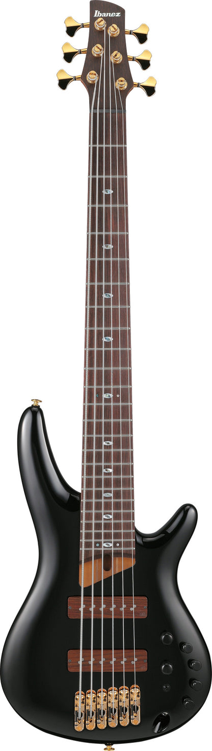 IBANEZ Prestige SR E-Bass 6-String - Black + Koffer