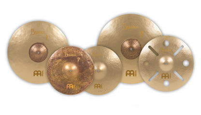 MEINL Cymbals Benny Greb Sand Cymbal Box Set - 14" Sand Hat/18" Sand Thin Crash/20" Sand Ride + Free 16" Vintage Trash Crash