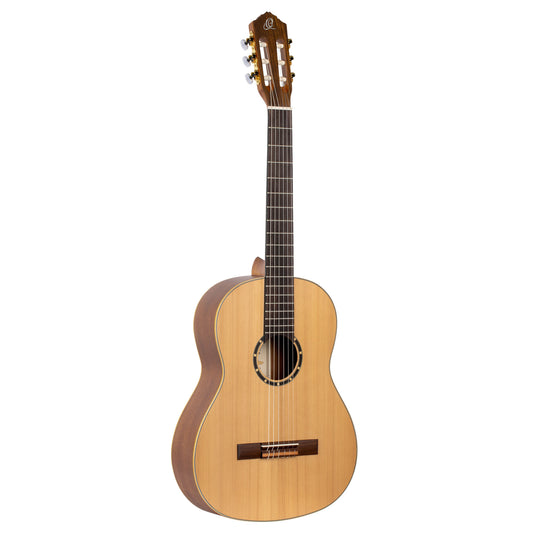ORTEGA Family Series Pro 4/4 Konzertgitarre 6 String - Zeder / Mahagoni Natur + Bag