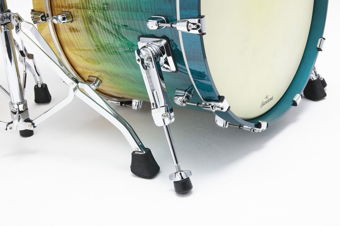 TAMA Starclassic Maple Exotic Shell Kit 4 teilig - Marine Shoreline Movingui Fade/Chrom HW