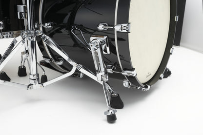TAMA Starclassic Maple Lacquer Bass Drum 24" x 16" - Piano Black/Chrom HW/ohne Tom Halter