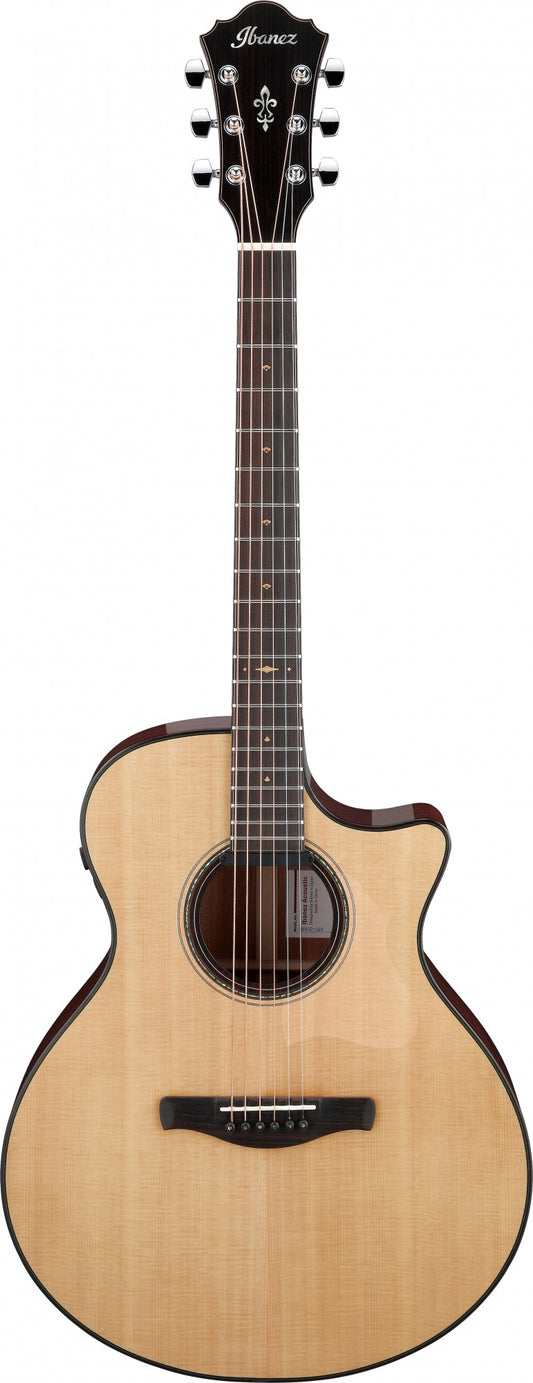 IBANEZ Platinum Collection Akustikgitarre 6 String - Natural Low Gloss + Case