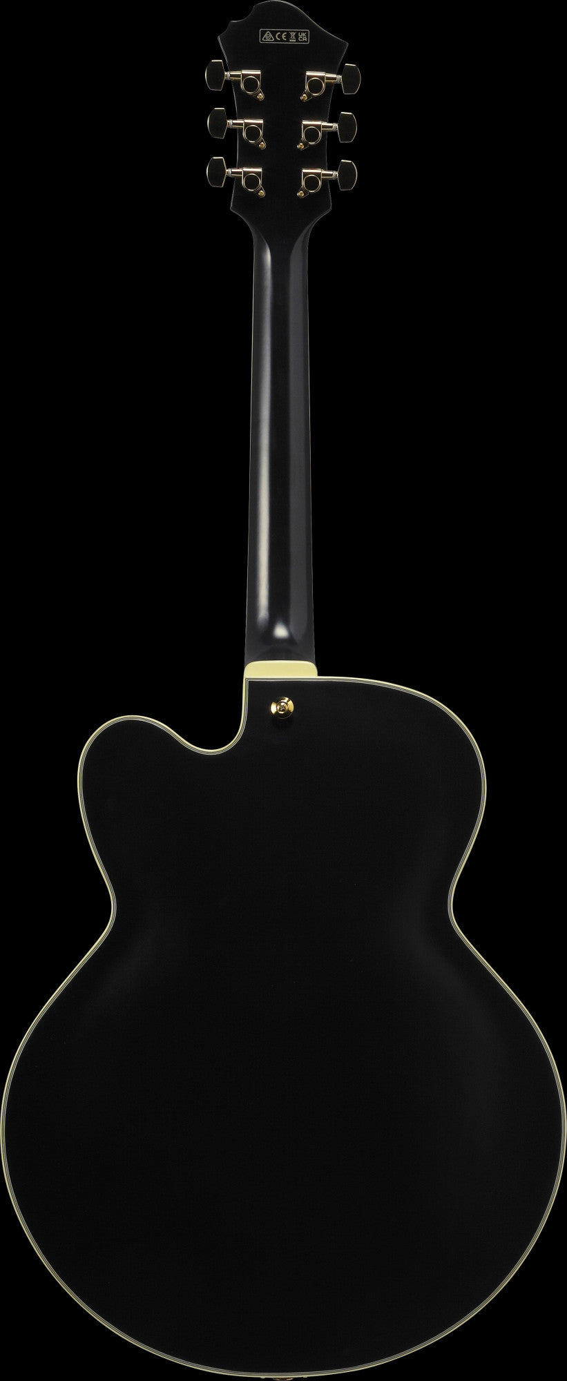 IBANEZ Pat Metheny Signature Hollow Body Guitar 6-String - Black Low Gloss + Case