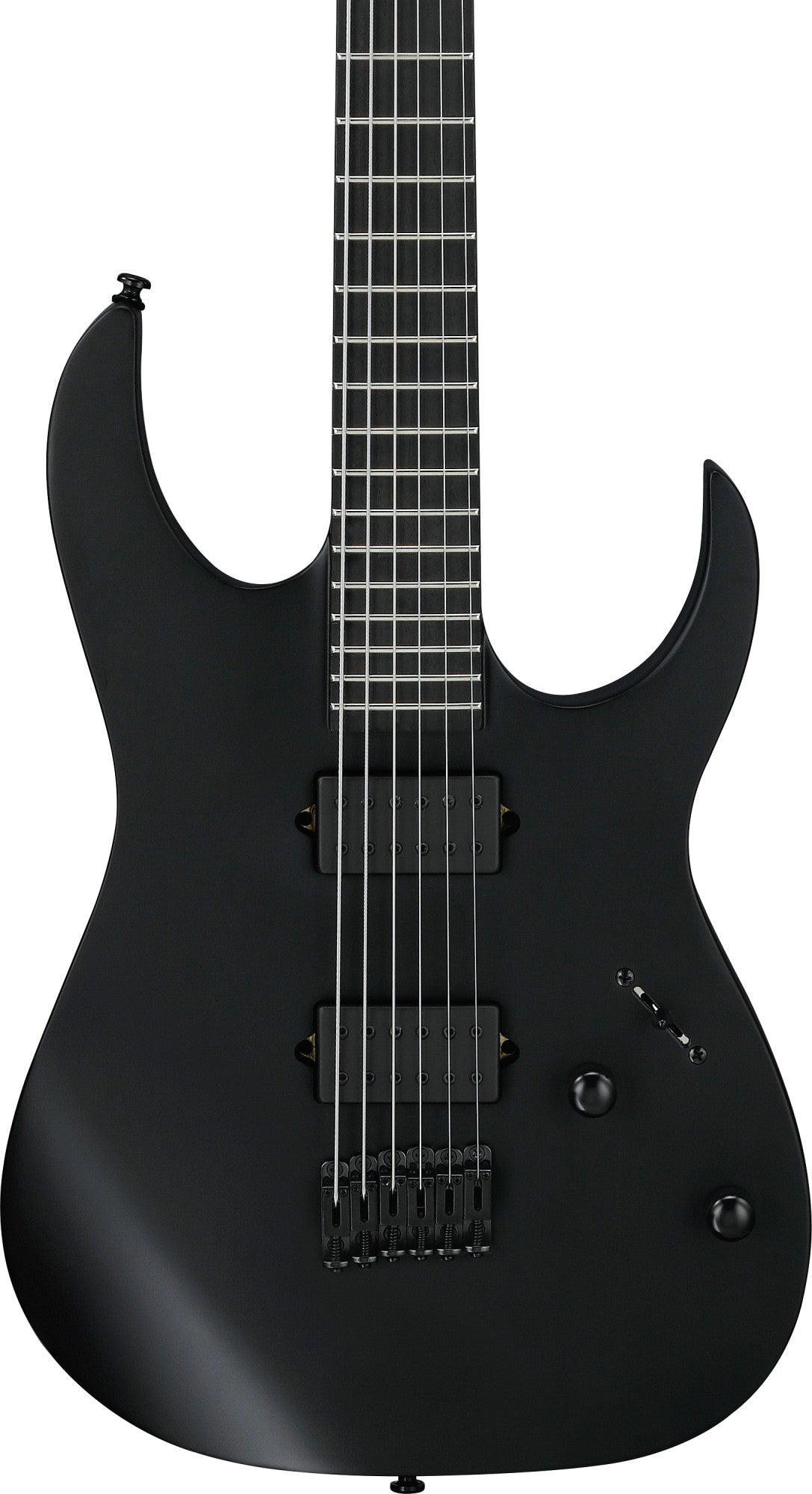 IBANEZ Iron Label RGRT E-Gitarre 6-String Bariton - Black Flat