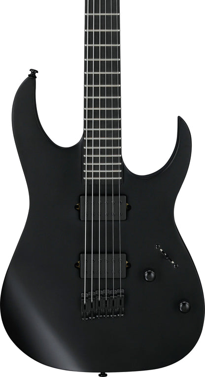IBANEZ Iron Label RGRT E-Gitarre 6-String Bariton - Black Flat