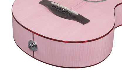 IBANEZ EWP Piccolo Gitarre 6-String - Strawberry Milk Open Pore