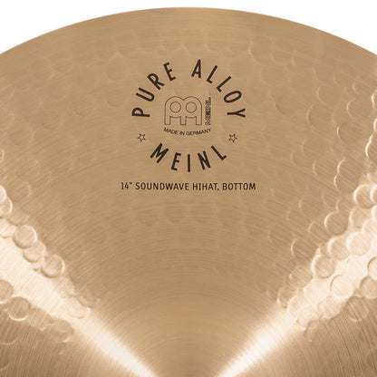 MEINL Cymbals Pure Alloy Soundwave Hihat - 14"