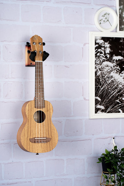 ORTEGA Ukulele Wall Hanger - Tobacco Sunburst