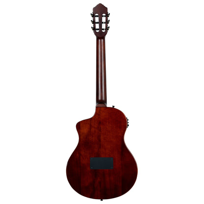 ORTEGA TourPlayer DeLuxe Nylon String Guitar 6-String - Spruce Natural + Gig Bag