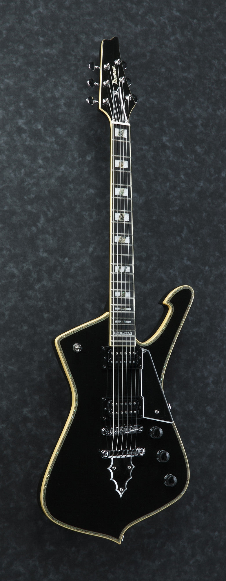 IBANEZ Paul Stanley "KISS" Signature E-Gitarre 6-String - Black + Gigbag