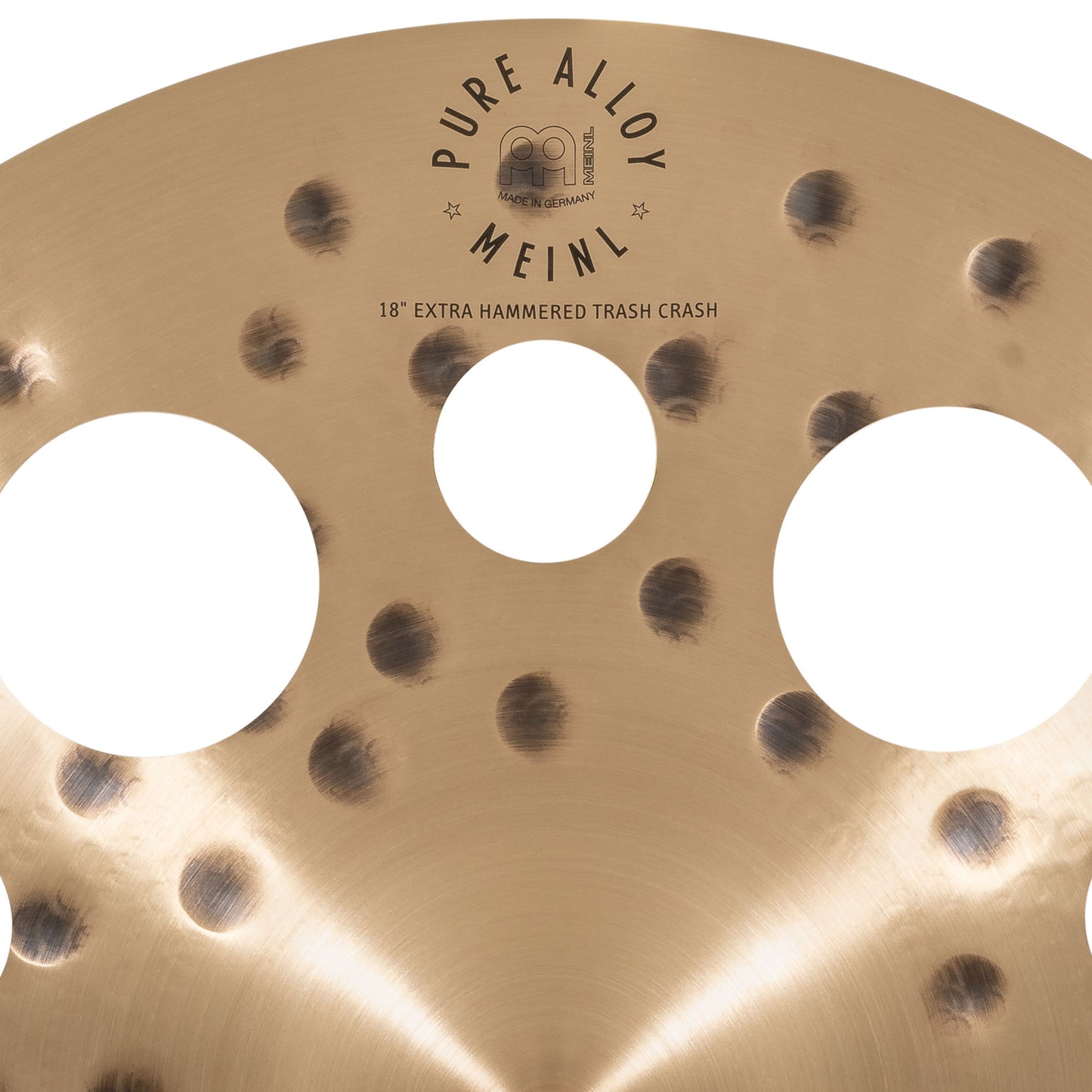 MEINL Cymbals Pure Alloy Extra Hammered Trash Crash - 18"