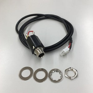 IBANEZ Output Jack for AEQ-2T 6,3 mm Stereo - chrome