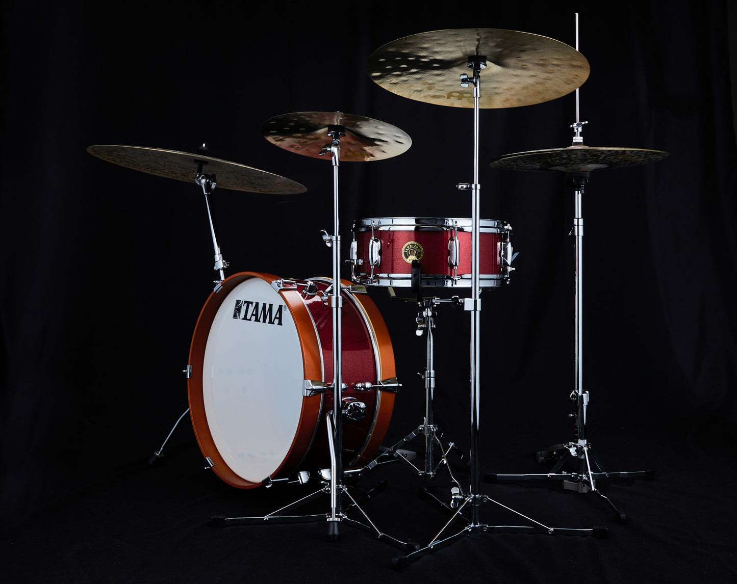TAMA Club-Jam Mini Shell Kit 2 teilig - Candy Apple Mist/Chrom HW