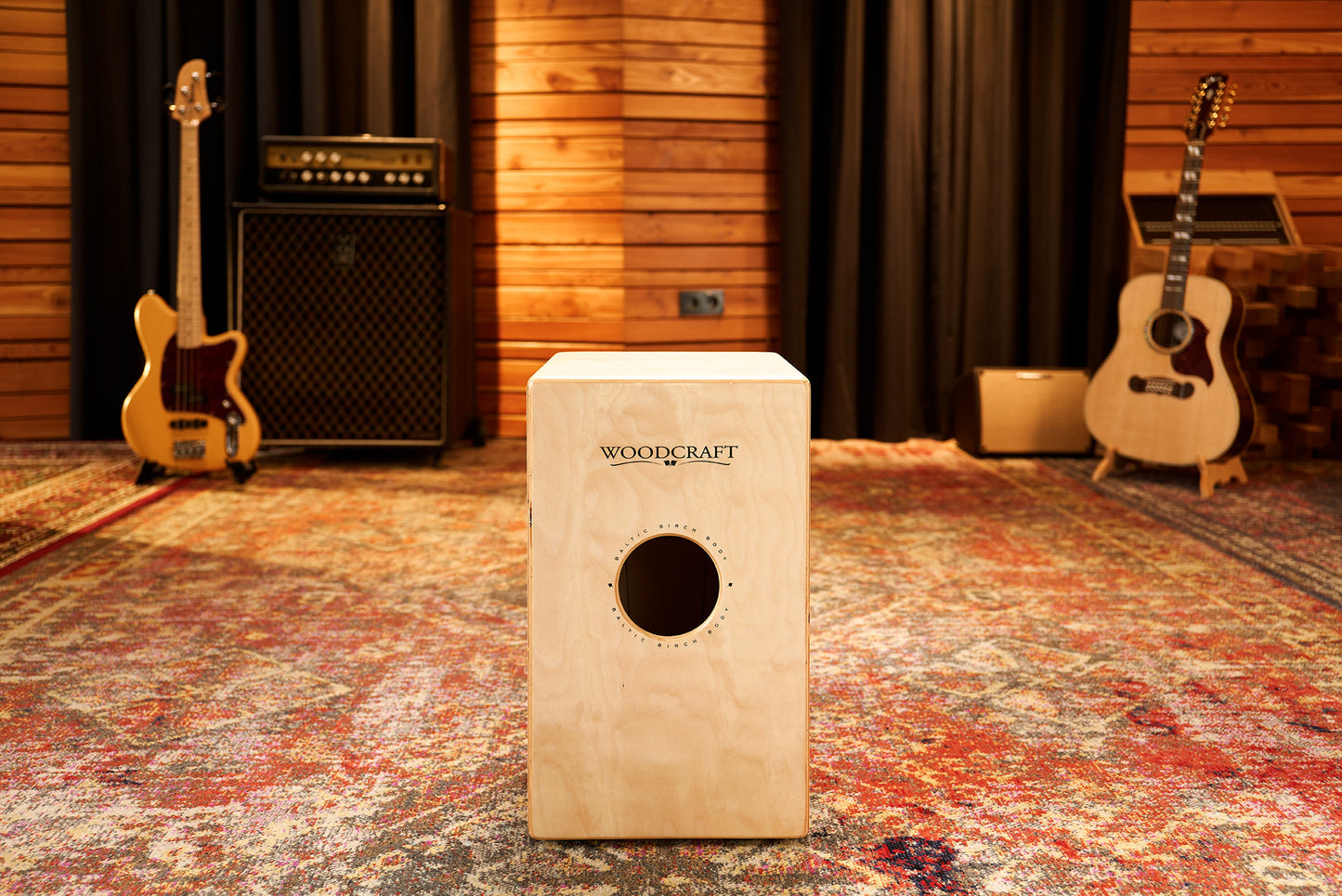 MEINL Percussion Woodcraft Series String Cajon - Baltic Birch