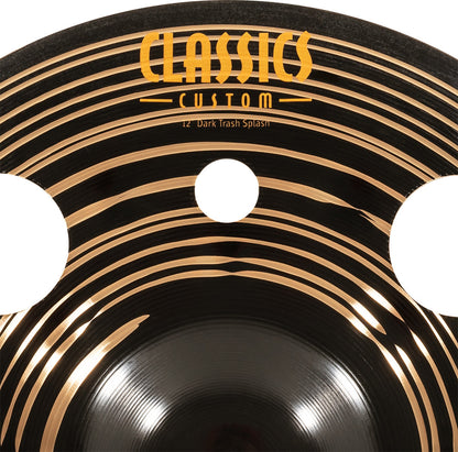 MEINL Cymbals Classics Custom Dark Trash Splash - 12"