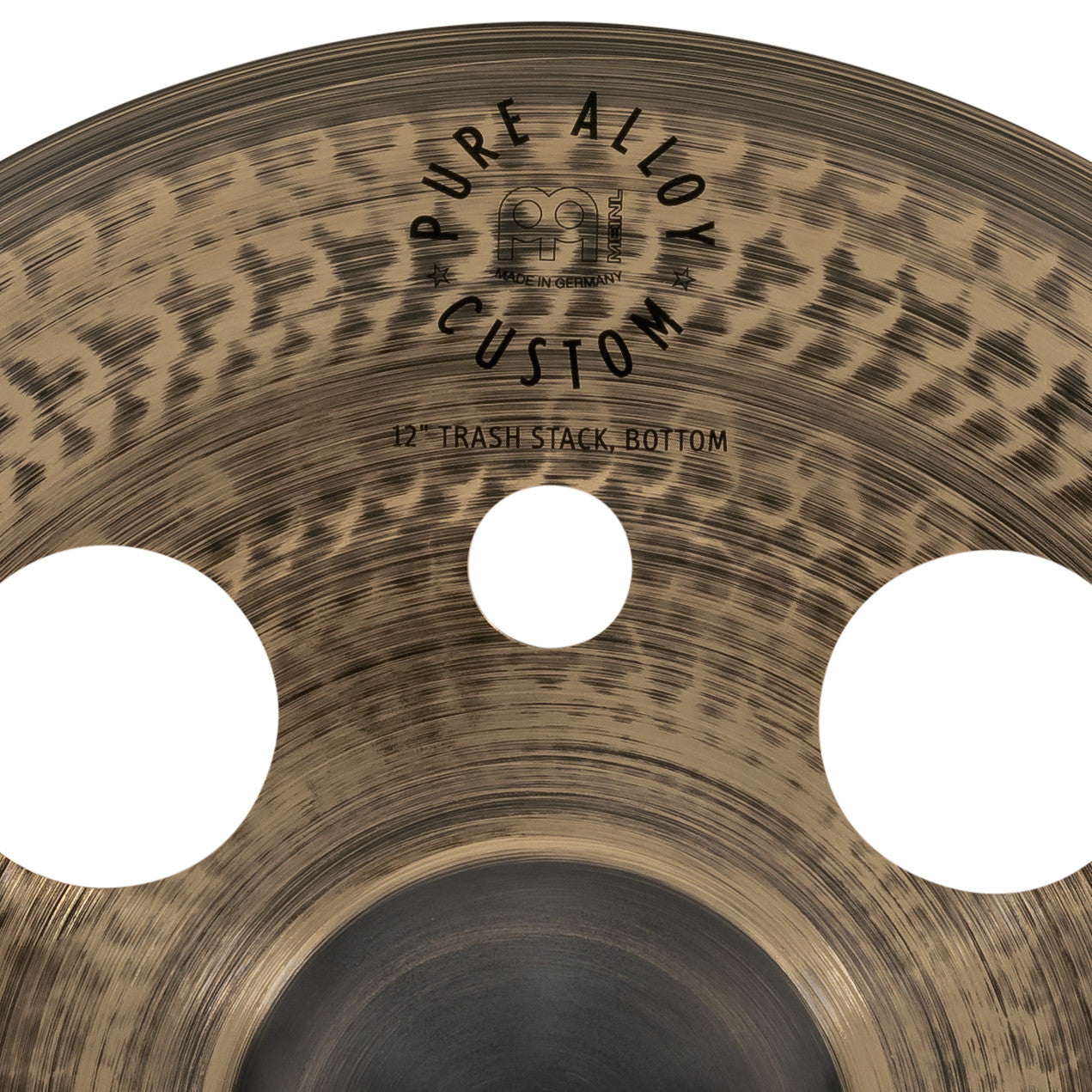 MEINL Cymbals Pure Alloy Custom Trash Stack - 12"