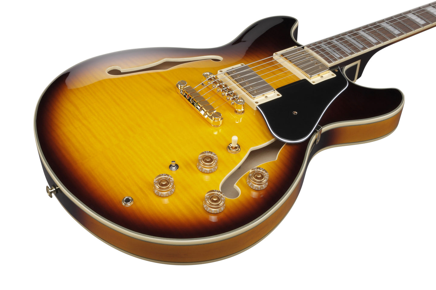 IBANEZ John Scofield Signature Hollowbody Gitarre 6-String - Two-tone-Burst