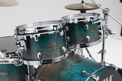 TAMA Starclassic Walnut/Birch Lacquer Shell Kit 5 pcs - Satin Sapphire Fade/Chrome HW