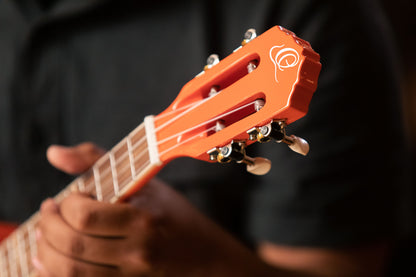 ORTEGA Gaucho Series Ukulele 4 String - Ortega Orange + Bag