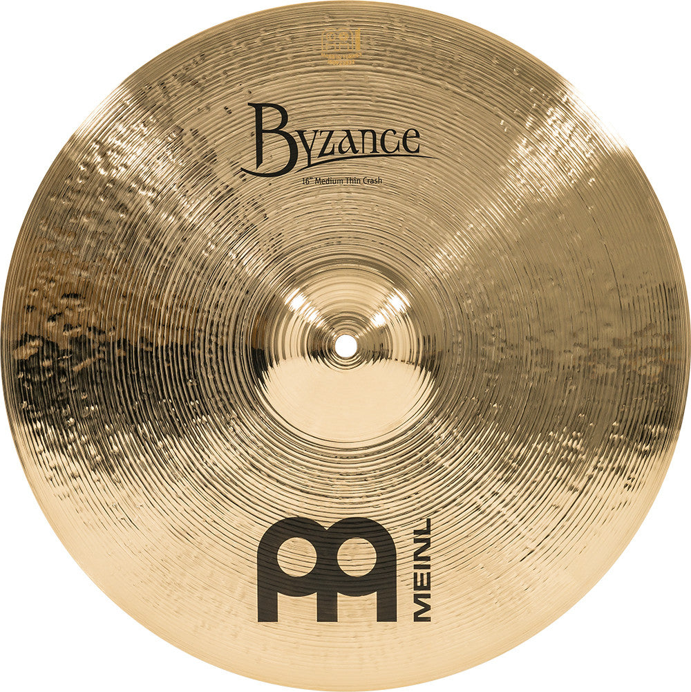 MEINL Cymbals Byzance Brilliant Medium Thin Crash - 16"