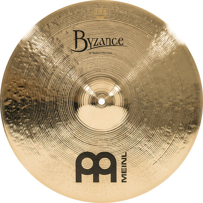 MEINL Cymbals Byzance Brilliant Medium Thin Crash - 16"