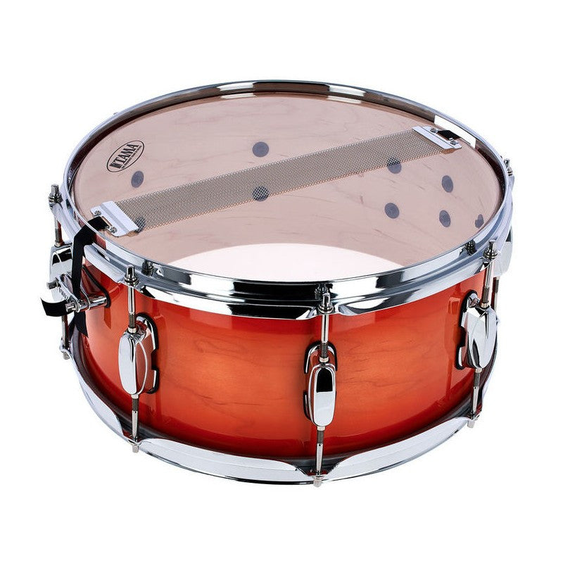 TAMA Superstar Classic Maple Snaredrum 14" x 6,5" - Tangerine Lacquer Burst/Chrom HW