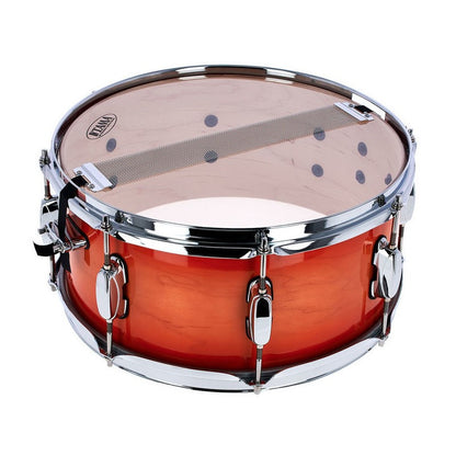 TAMA Superstar Classic Maple Snaredrum 14" x 6,5" - Tangerine Lacquer Burst/Chrom HW