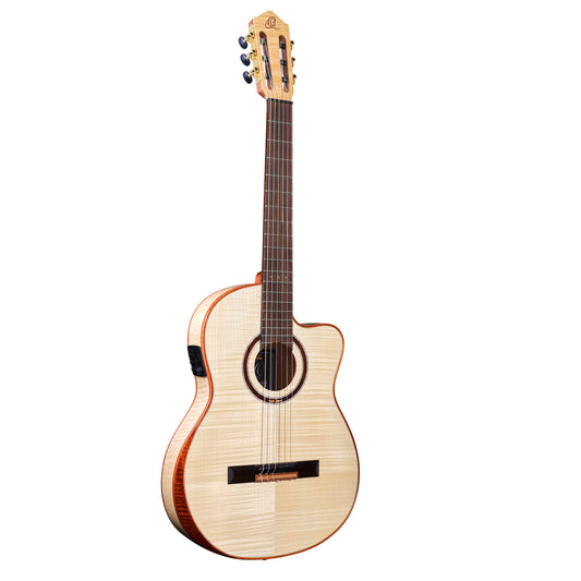 ORTEGA The Private Room 4/4 Konzertgitarre 6-String - Natural + Gigbag