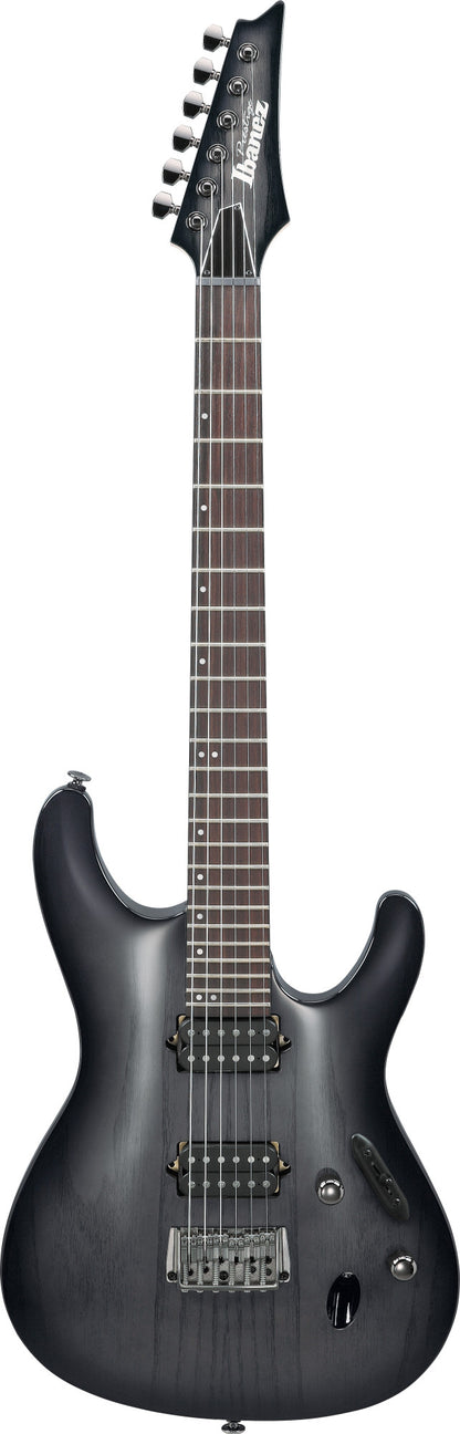 IBANEZ Prestige S Electric Guitar 6-String - Transparent Gray Burst + Case