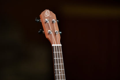 ORTEGA Bonfire Serie Preamp Konzert Ukulele 4 String - Fichte/Sapele Natur