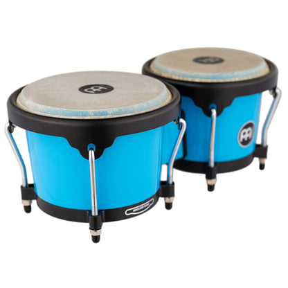 MEINL Percussion Journey Series Bongo 6 1/2" Macho & 7 1/2" Hembra - Glacier Blue